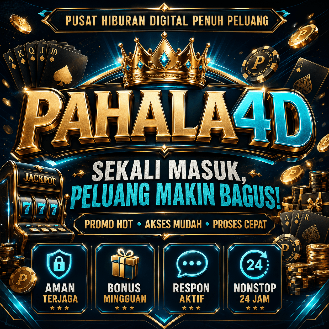 PAHALA4D | Situs Slot Online Terpercaya dengan RTP Gacor